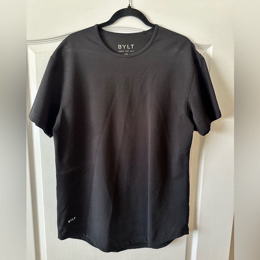 BYLT Men's Classic Crew Neck T‑Shirt in Black